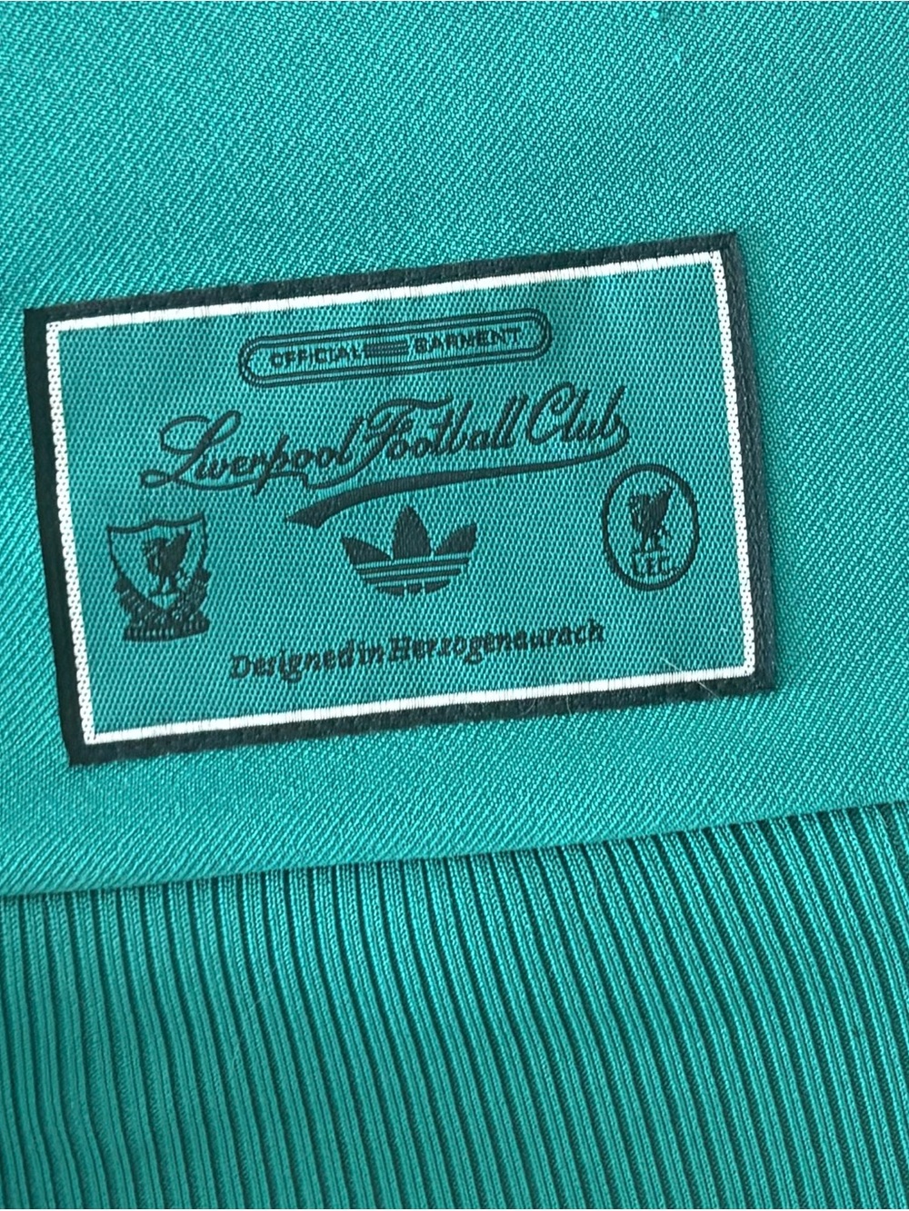 Adidas Originals Terrace Icons Liverpool FC Sea Green Tracksuit Jacket/Pants NWT - Picture 14 of 16